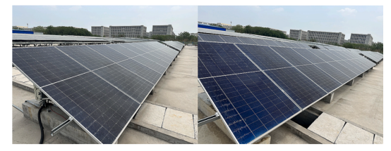 Outdoor PV String Experiment Site