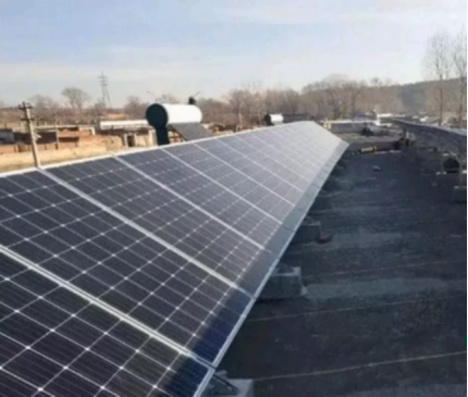 Schematic Diagram of Short-Side Shading Scenario for PV Modules